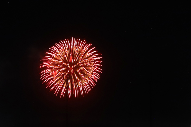 夏の風物詩「花火大会」